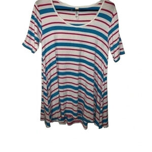 Lularoe Striped Perfect T NWT